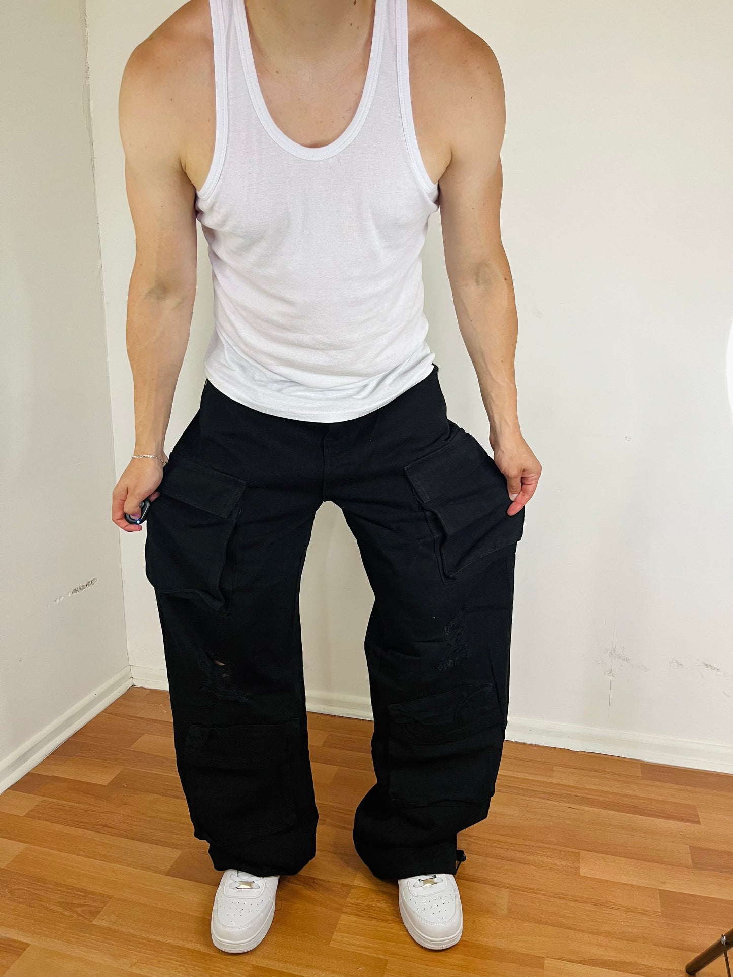 Jeans Cargo Juventus (Baggy Fit)