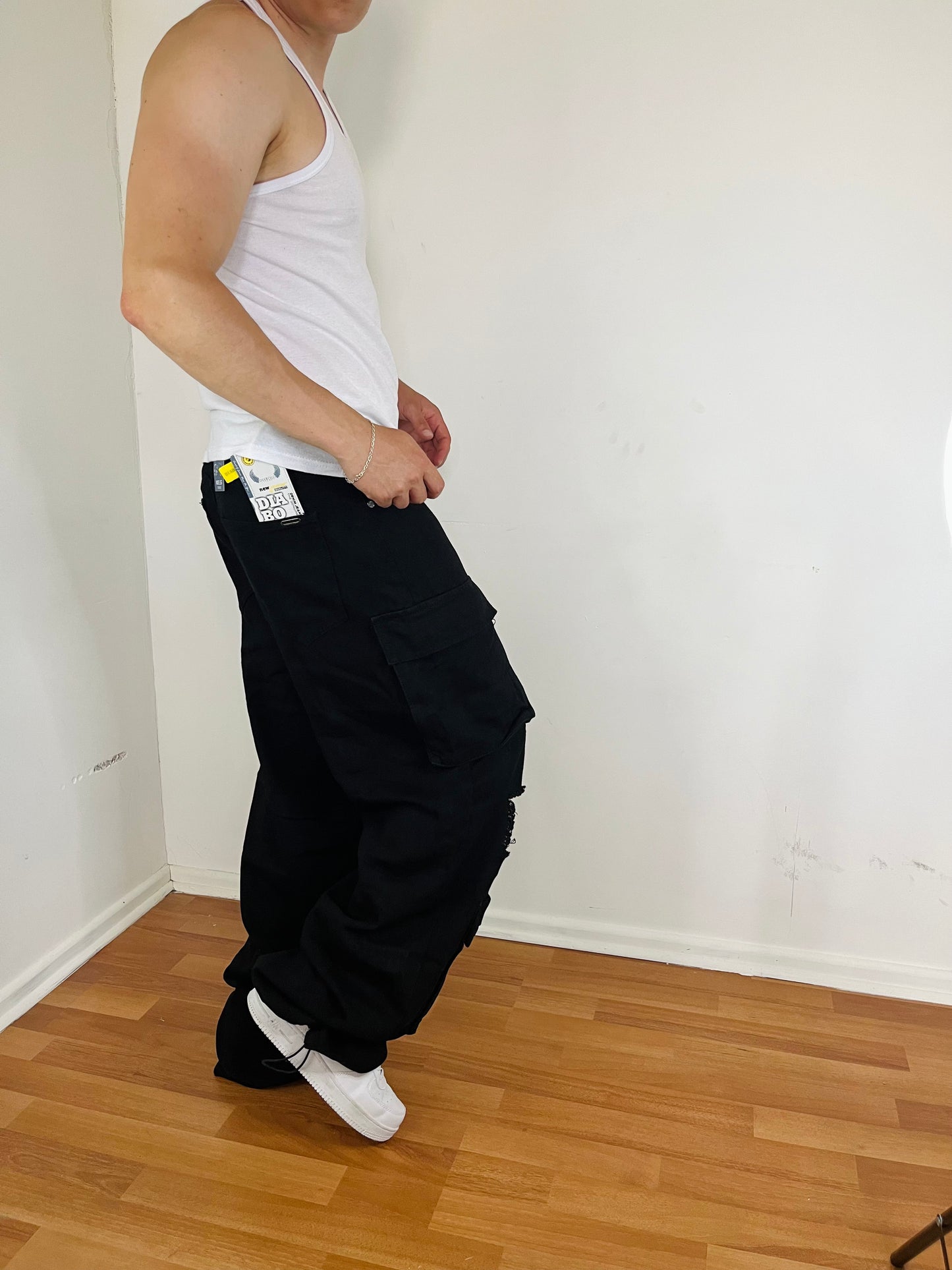 Jeans Cargo Juventus (Baggy Fit)