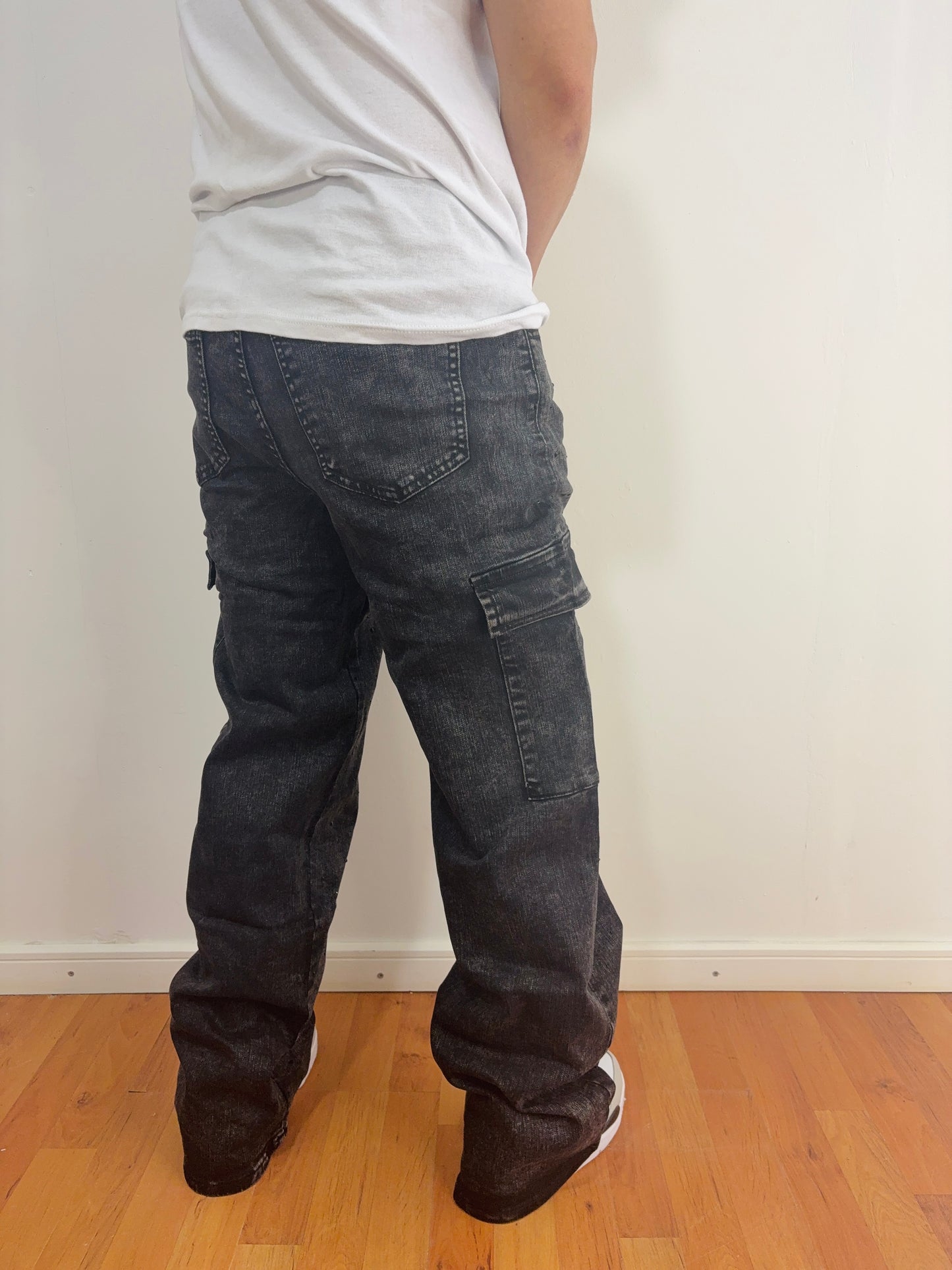 Cargo Diamond Black (Baggy Fit)