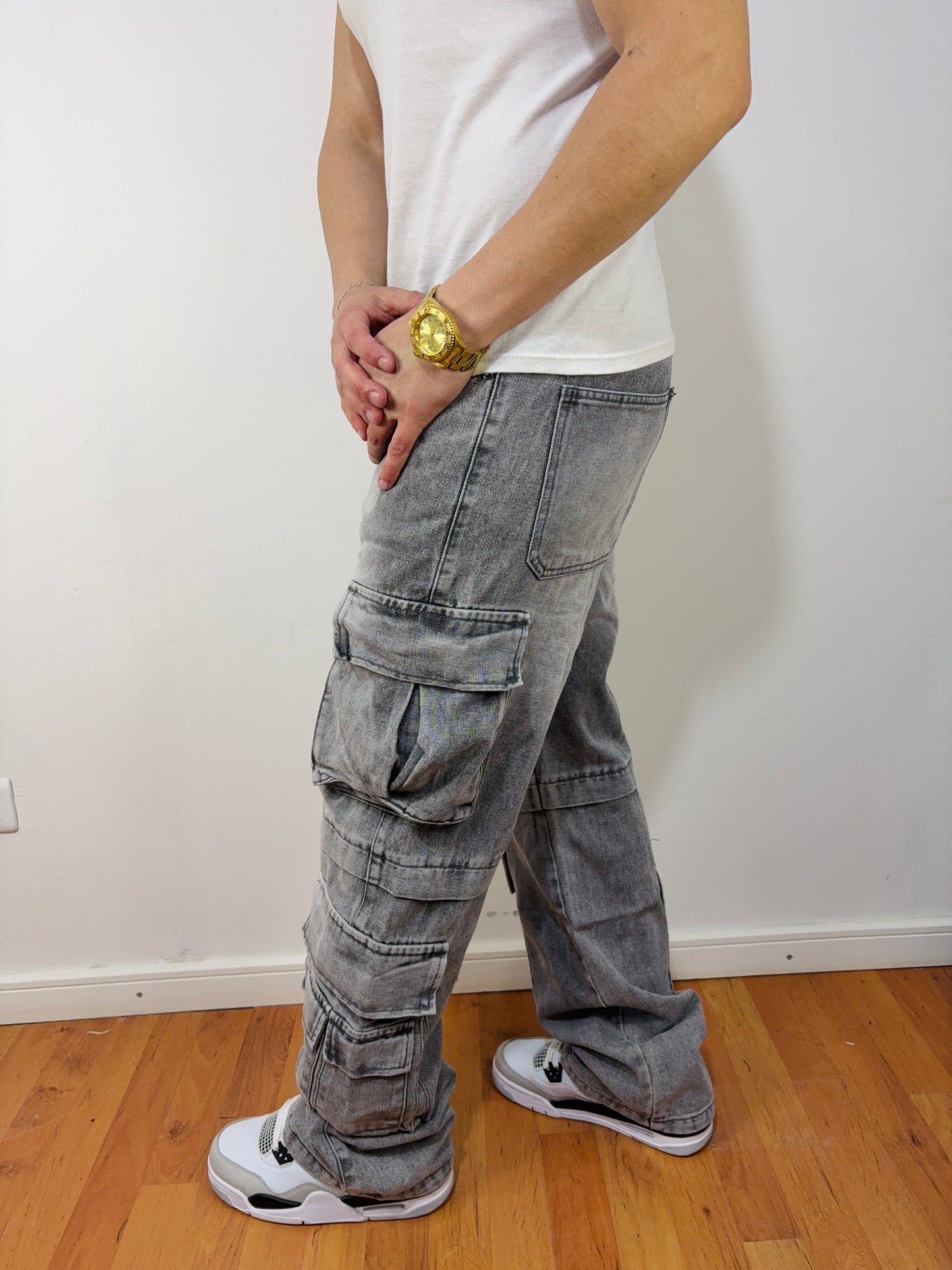 Cargo Degrade Gris (Loose fit)