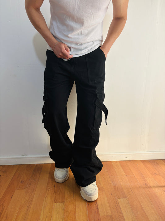 aCargo All Black (Baggy fit)
