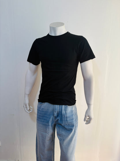 Polera Black Slim Fit (Calce perfecto estilo zara)