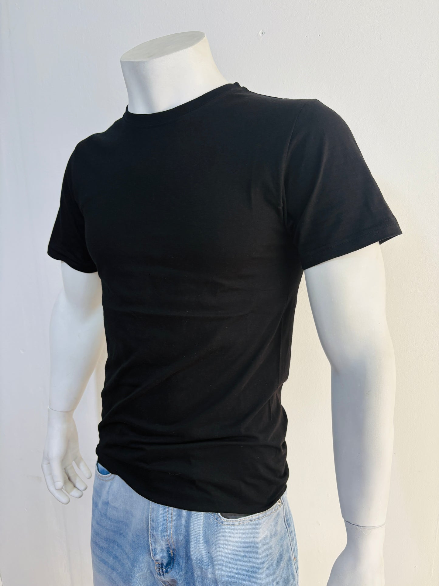 Polera Black Slim Fit (Calce perfecto estilo zara)