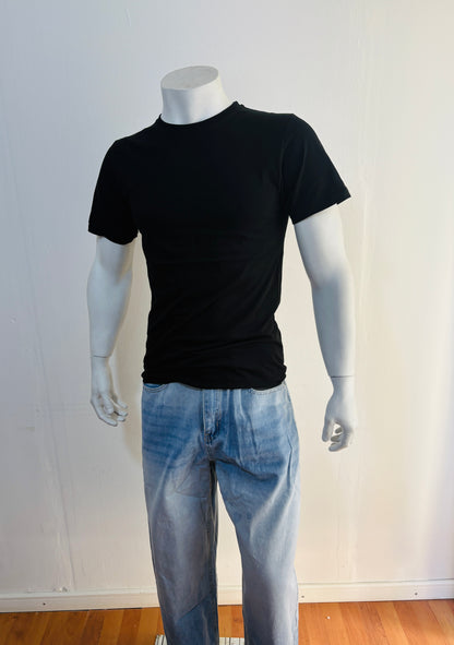 Polera Black Slim Fit (Calce perfecto estilo zara)