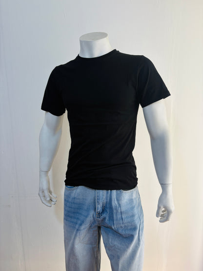 Polera Black Slim Fit (Calce perfecto estilo zara)