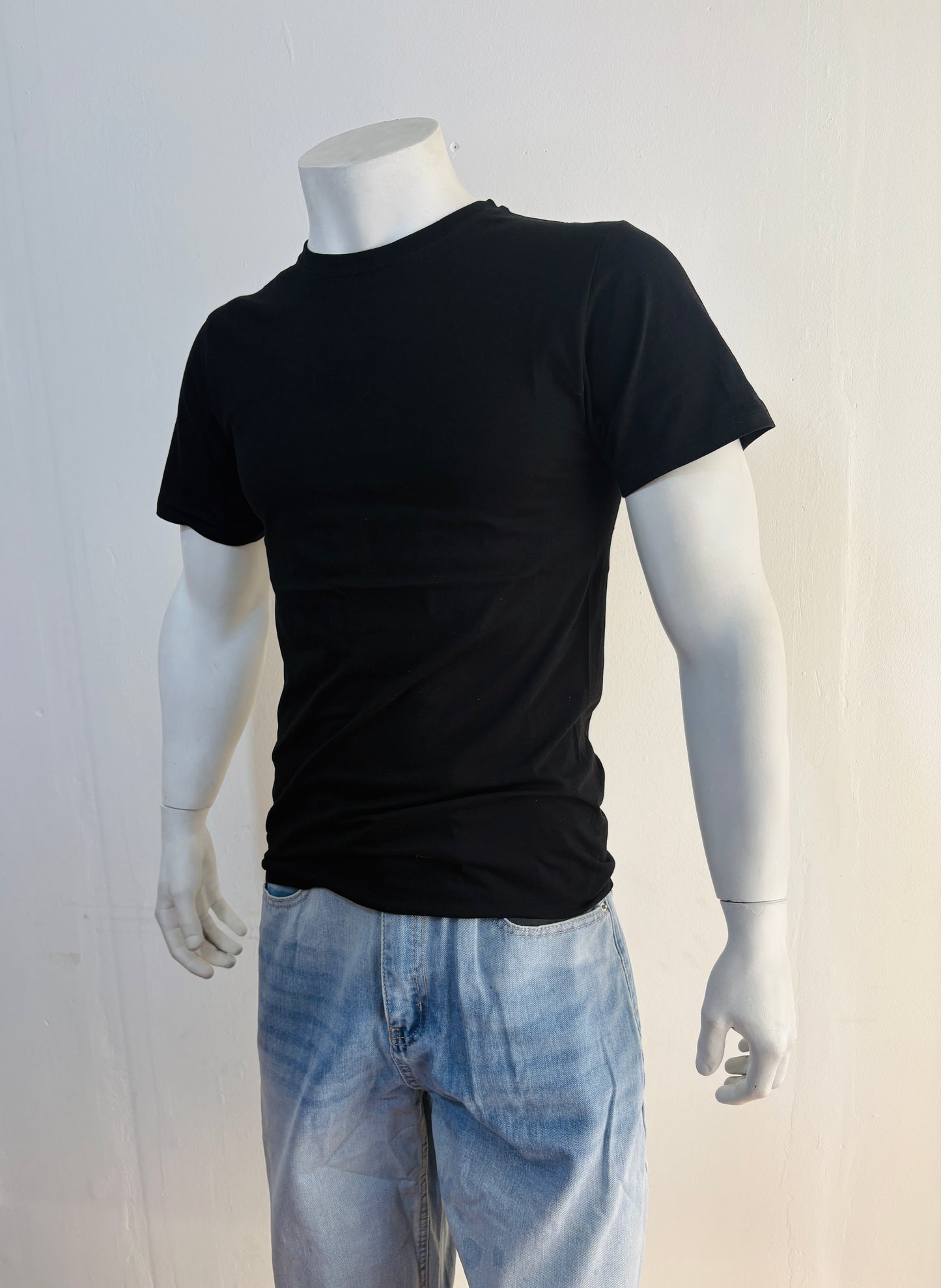 Polera Black Slim Fit (Calce perfecto estilo zara)