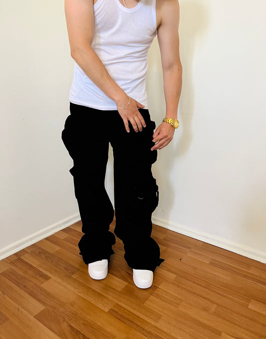 Jeans Cargo Noche (Baggy Fit)