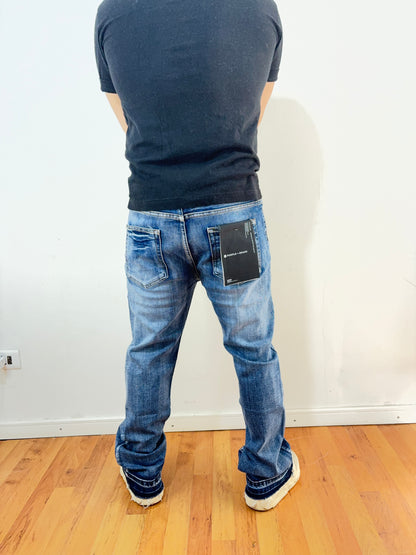 Jeans Flare Blue Sun