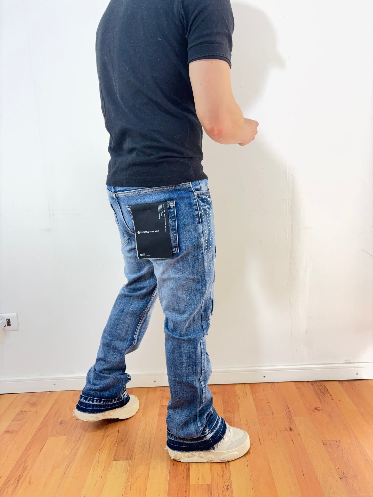 Jeans Flare Blue Sun