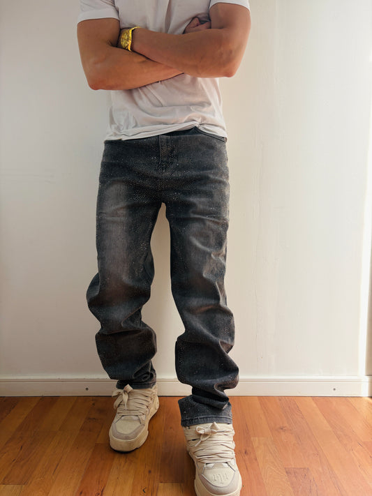 Jeans tokio Brillo (Loose fit elasticado)