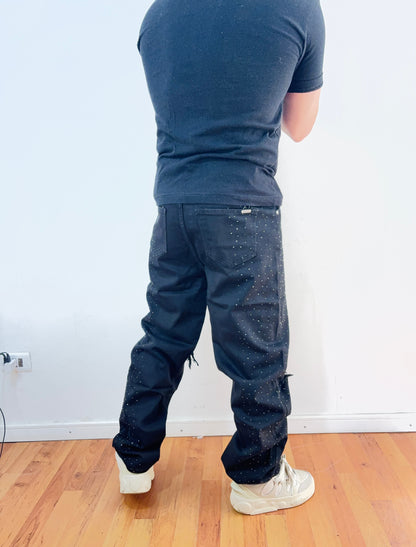 Jeans Black Diamond Destroyed (elasticado)