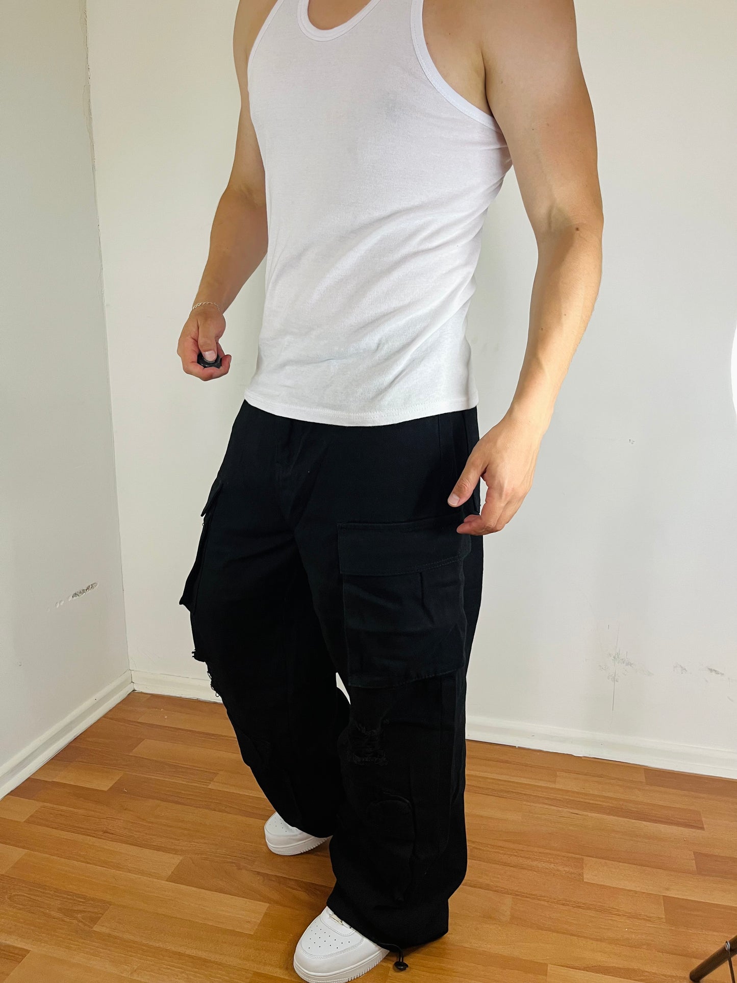 Jeans Cargo Juventus (Baggy Fit)
