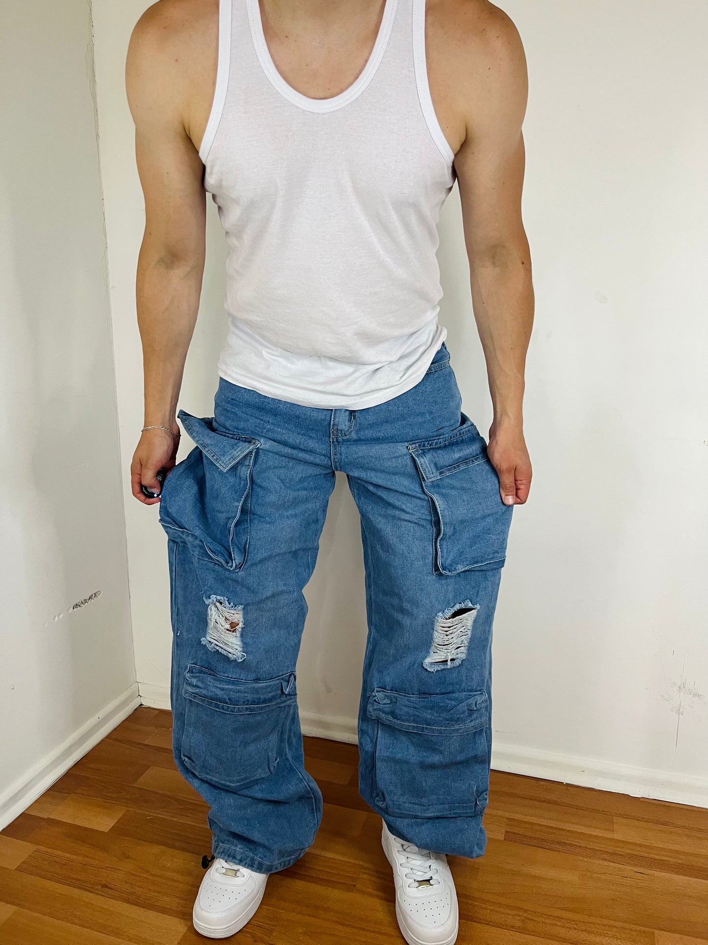 Jeans Cargo Gremio (Baggy Fit)