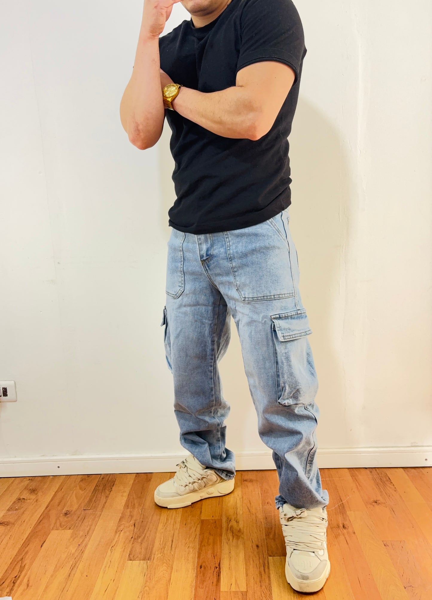 Jeans Cargo Berlin (elasticado)