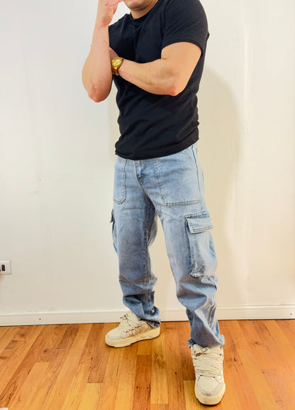 Jeans Cargo Berlin (elasticado)