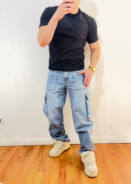 Jeans Cargo Berlin (elasticado)