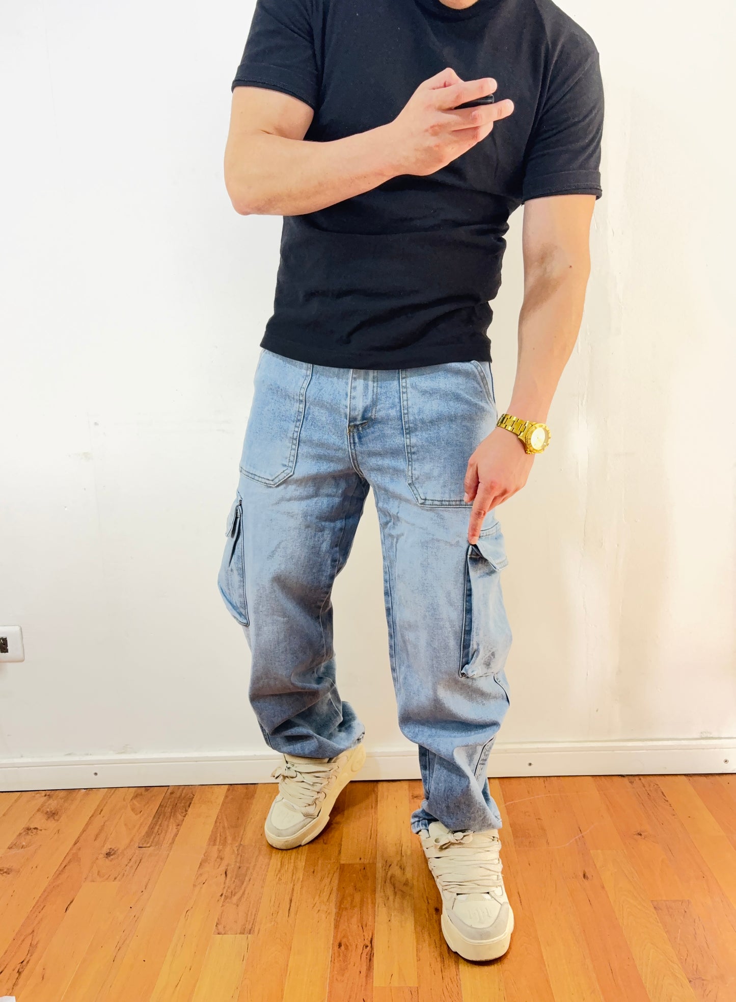 Jeans Cargo Berlin (elasticado)