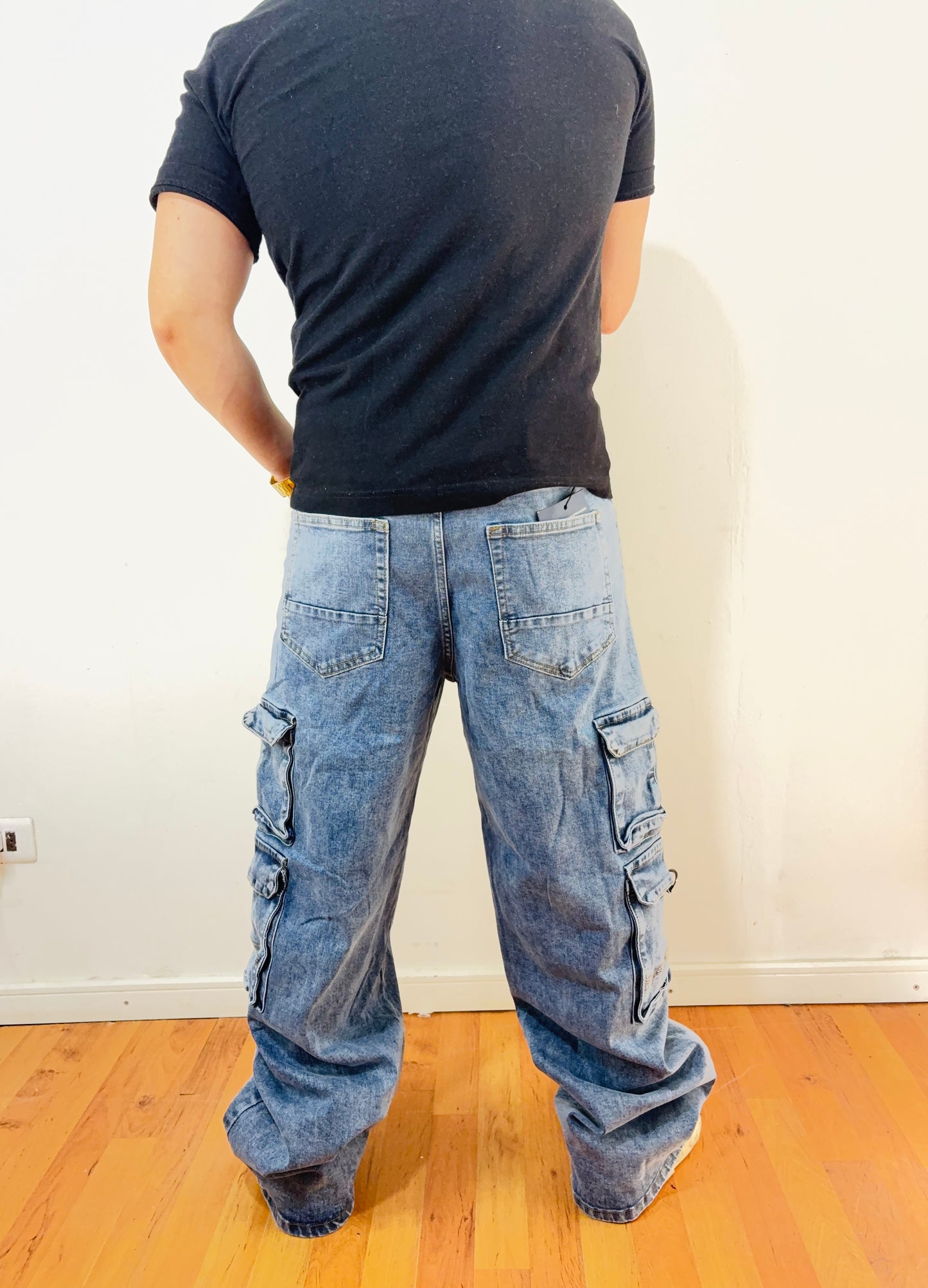 Jeans Cargo Amsterdam (Elasticado)