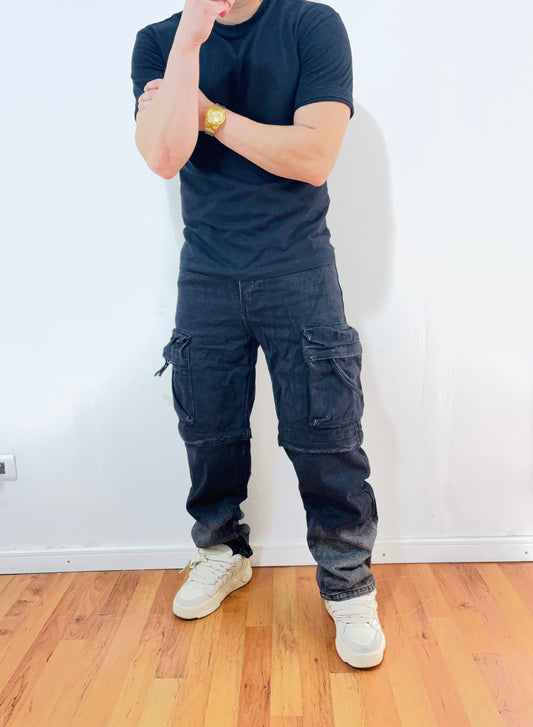 Jeans cargo Degrade