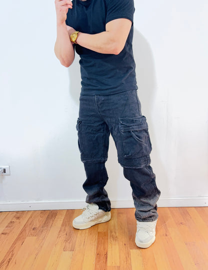 Jeans cargo Degrade