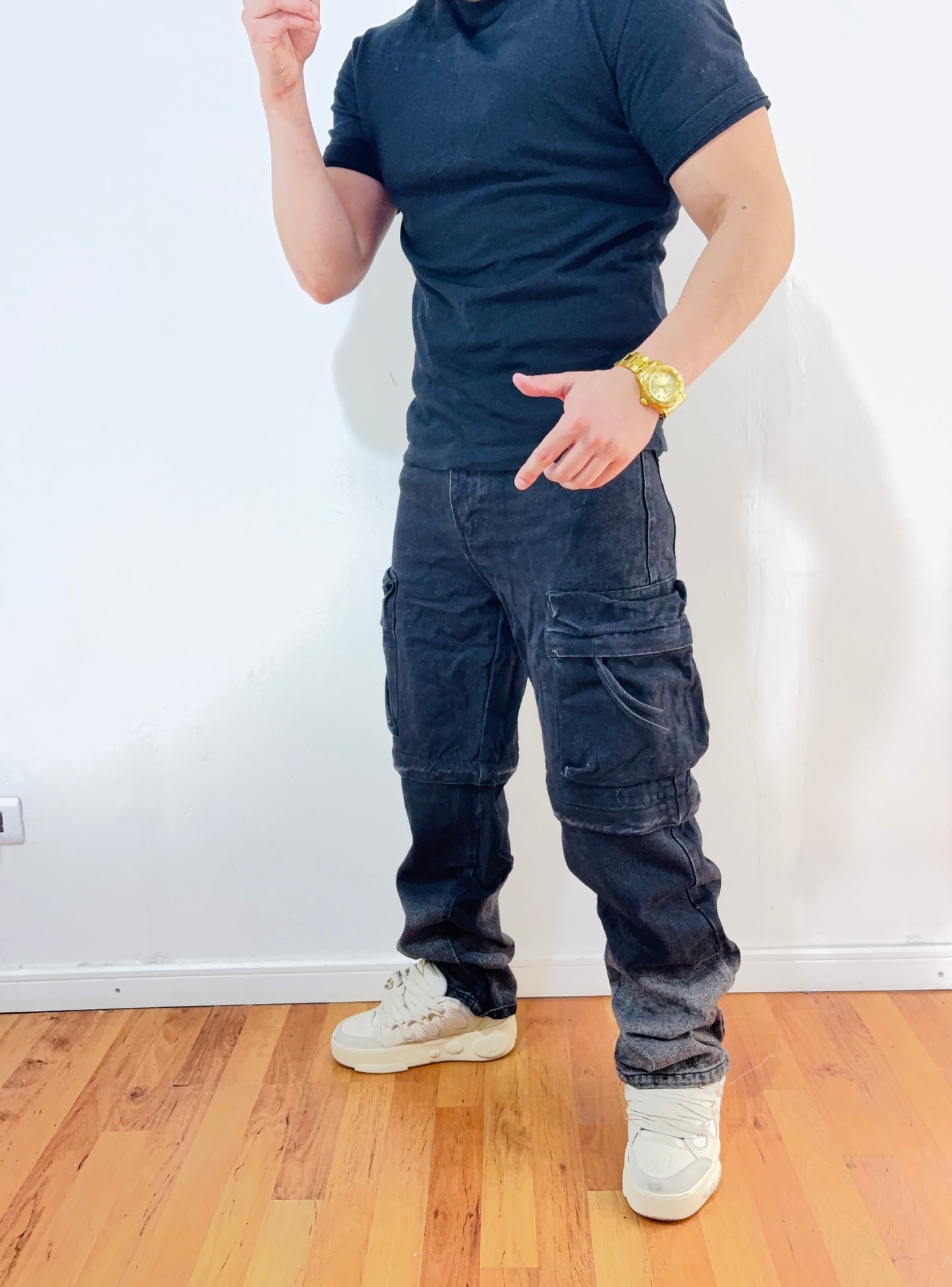 Jeans cargo Degrade