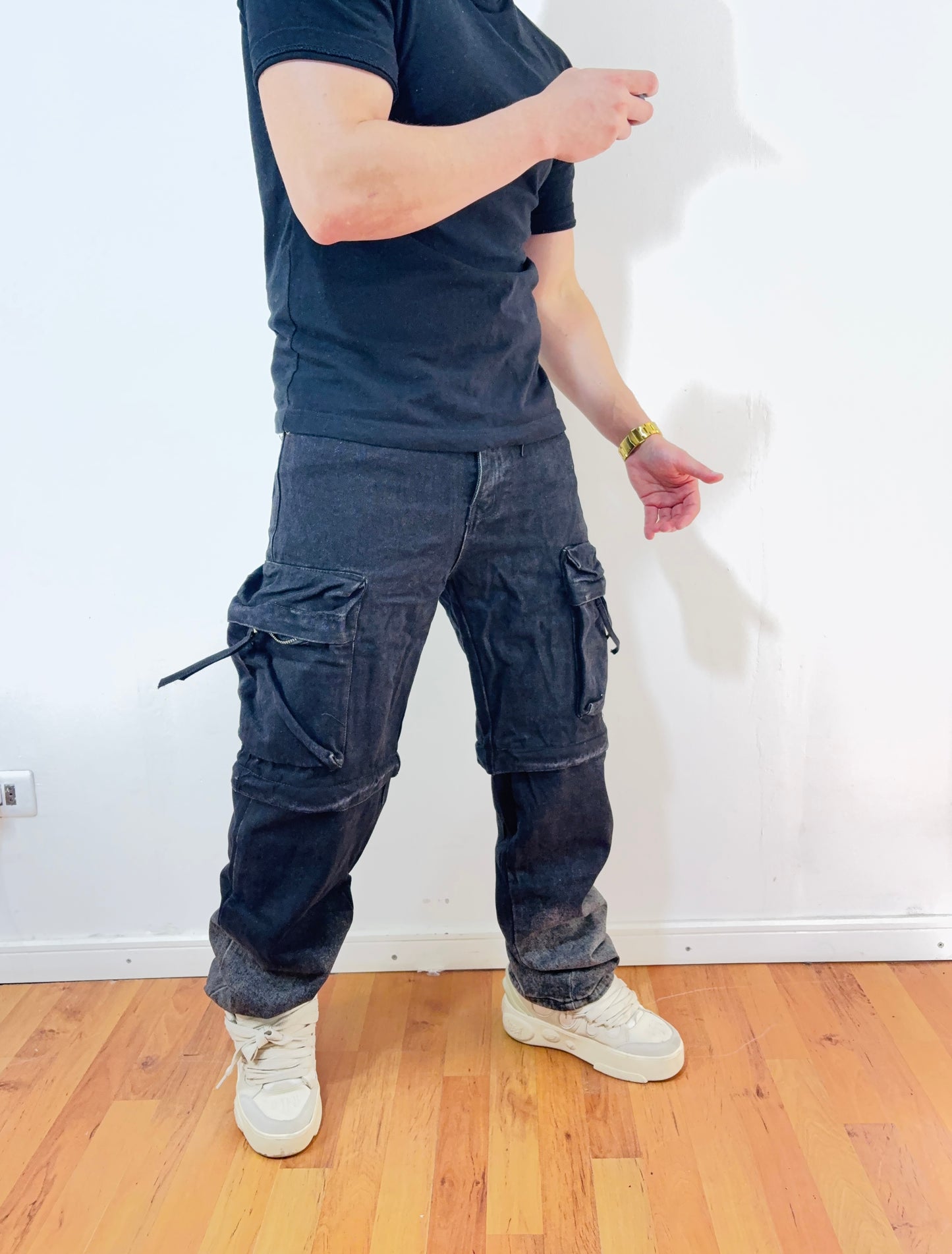 Jeans cargo Degrade