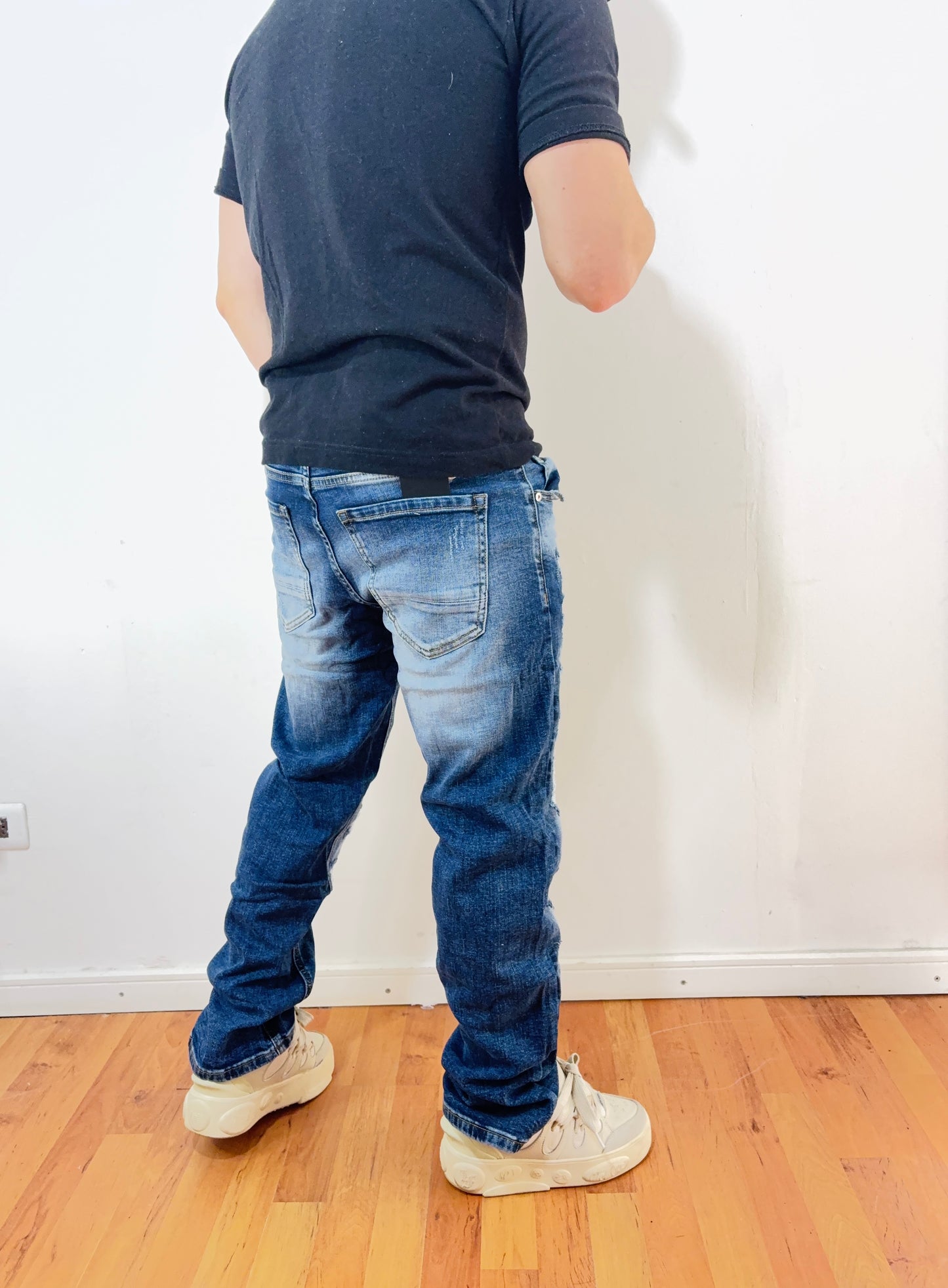 Jeans Blue destroyed (elasticado)