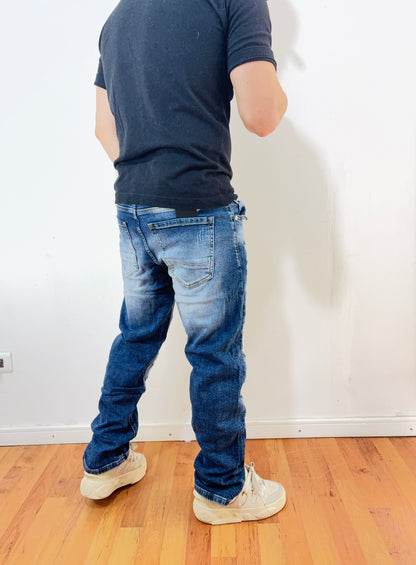 Jeans Blue destroyed (elasticado)