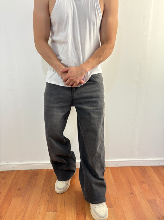 Pantalon Liso two (Baggy Fit elasticado)
