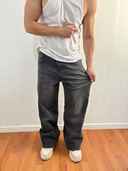 Pantalon Liso two (Baggy Fit elasticado)