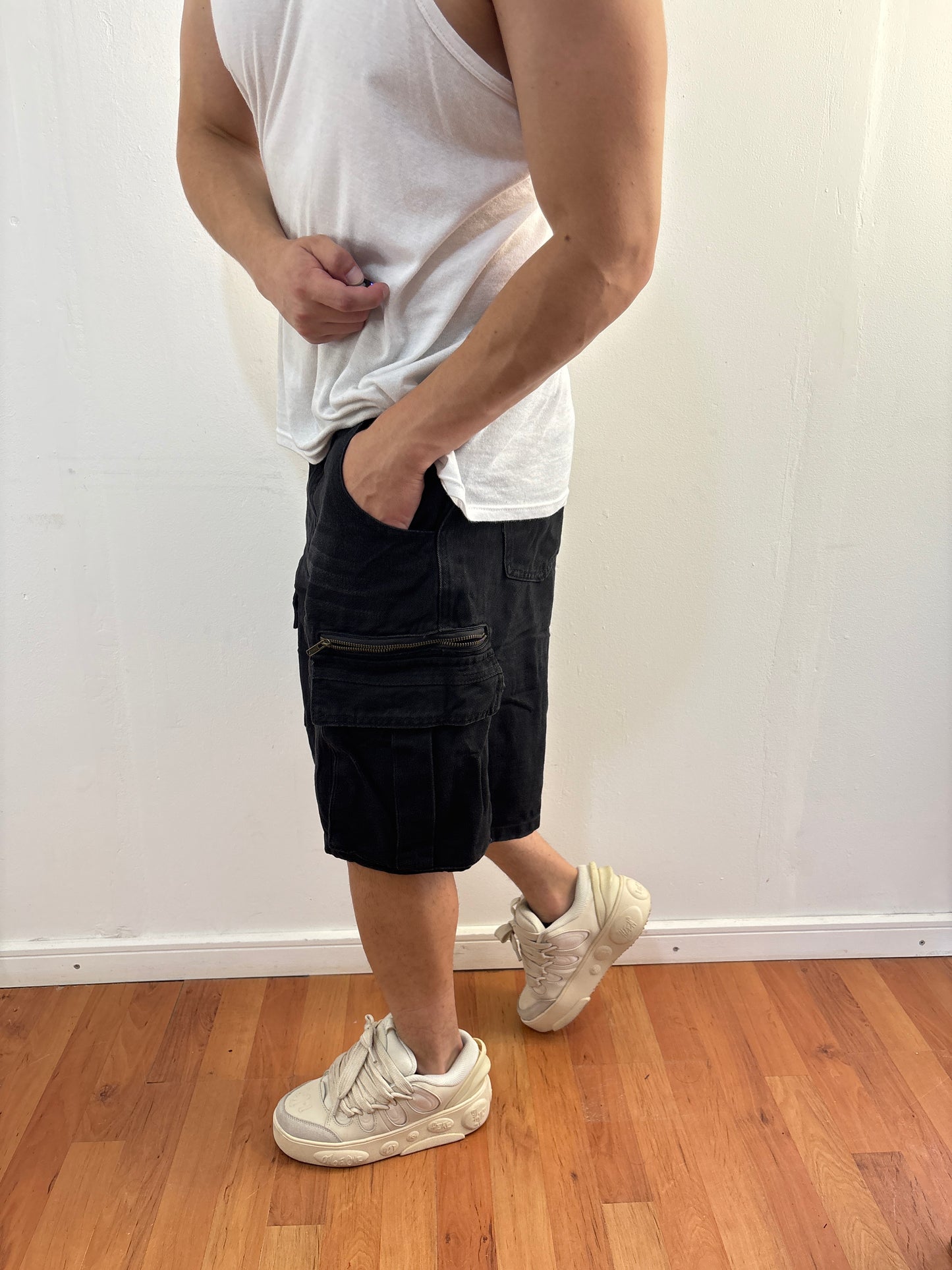 Short Cargo Black