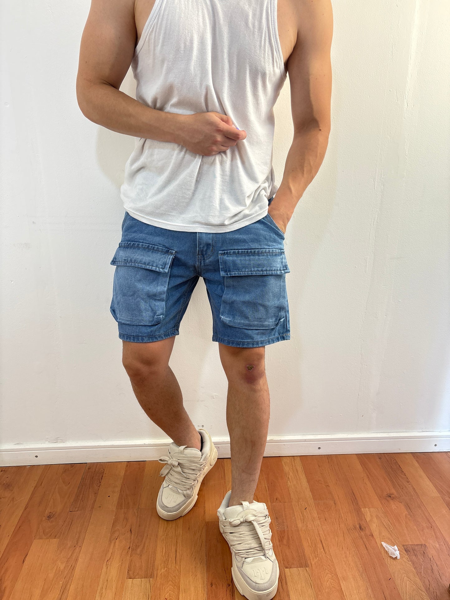 Short Cargo Blue