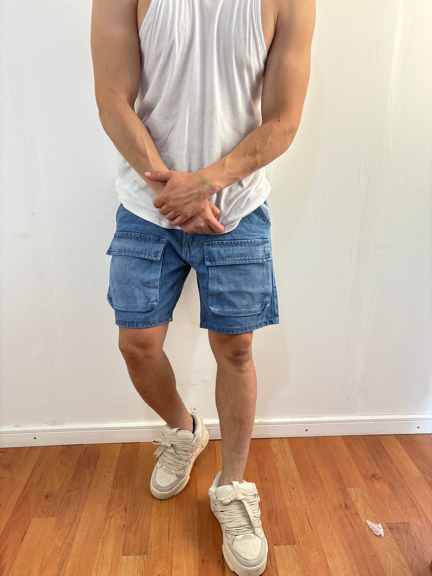 Short Cargo Blue