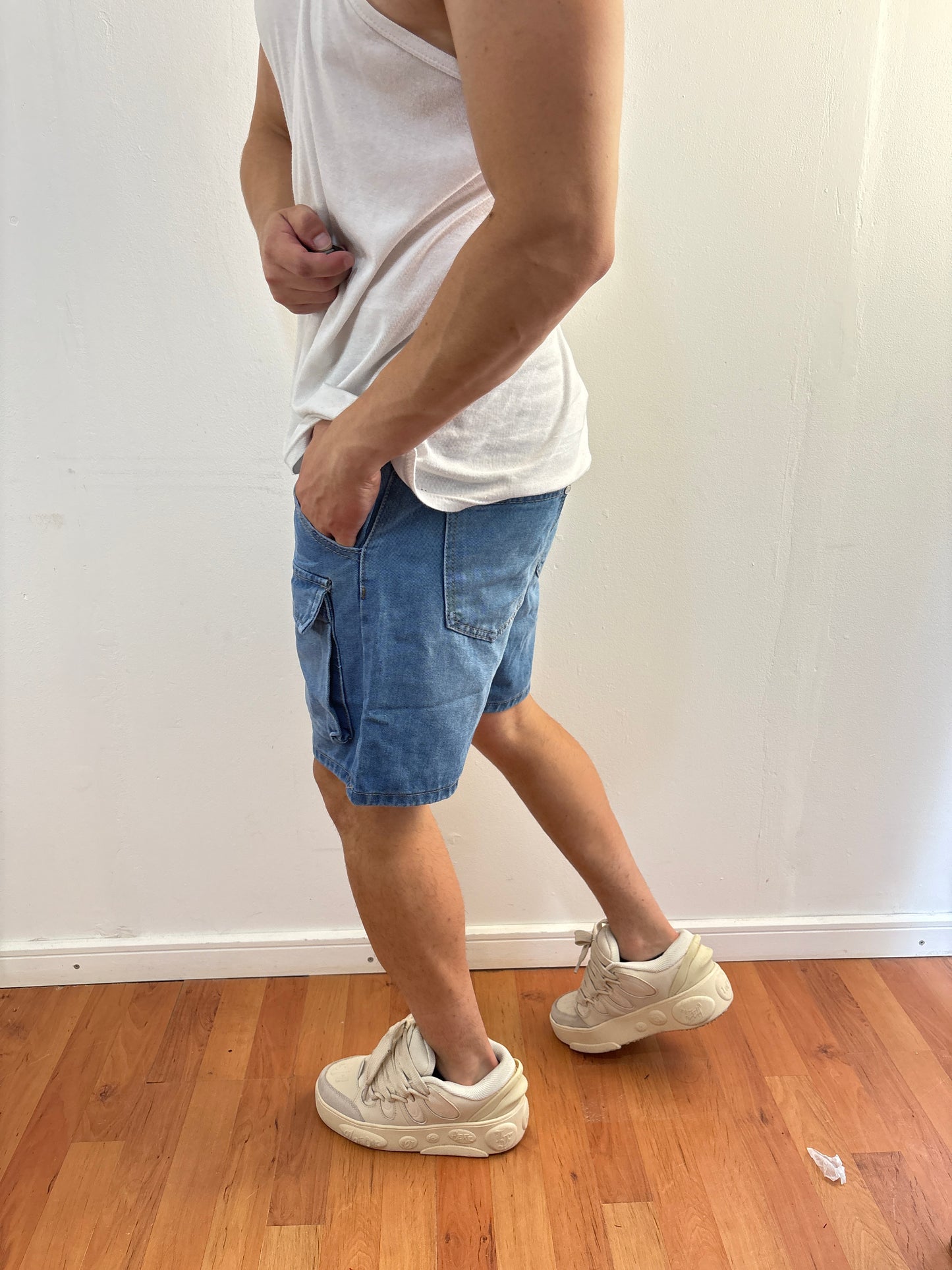 Short Cargo Blue
