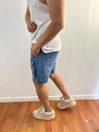 Short Cargo Blue