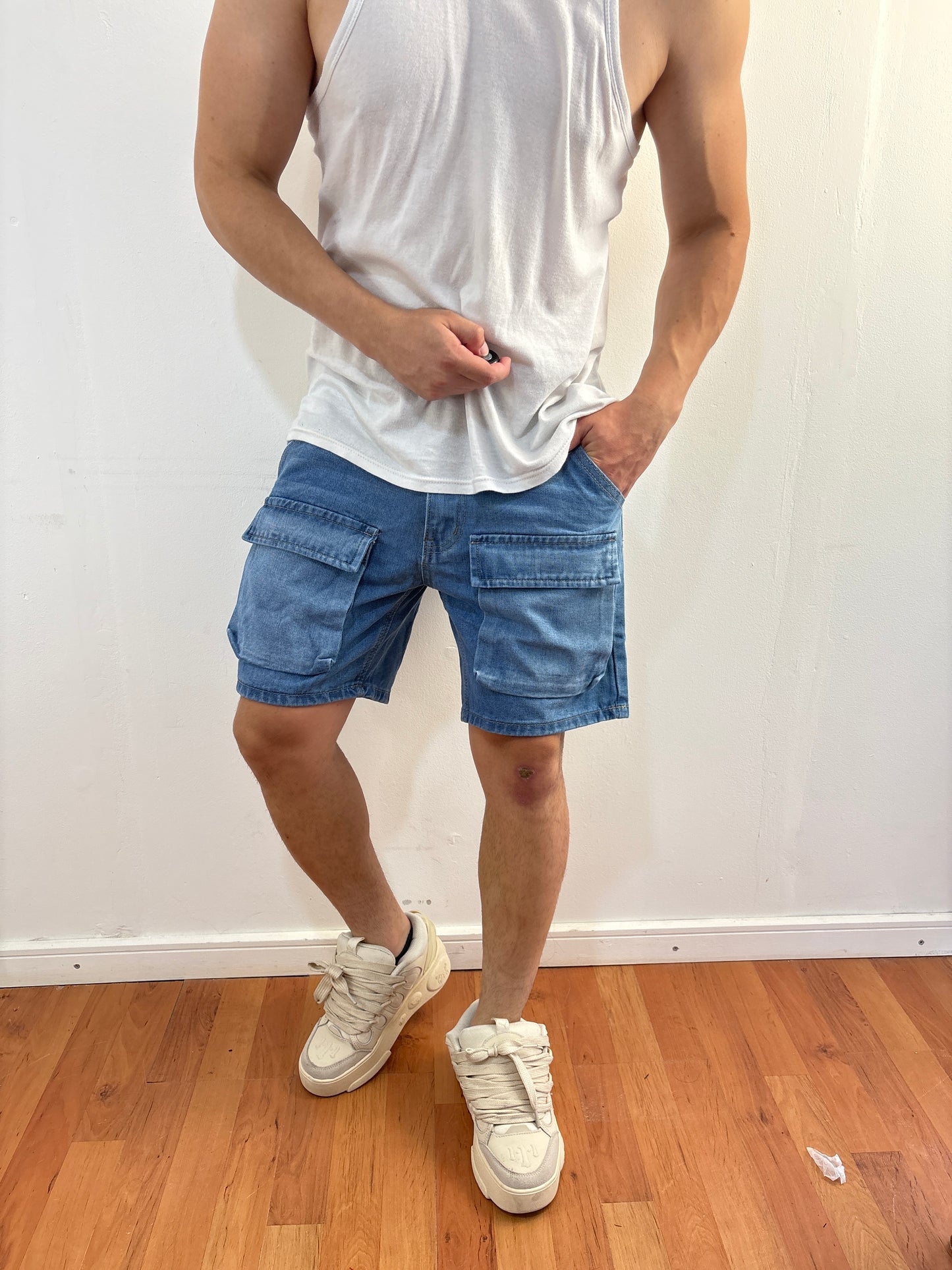 Short Cargo Blue