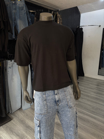 Polera Oversize Negra Alto gramaje (280 Gr.)