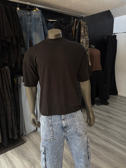 Polera Oversize Negra Alto gramaje (280 Gr.)
