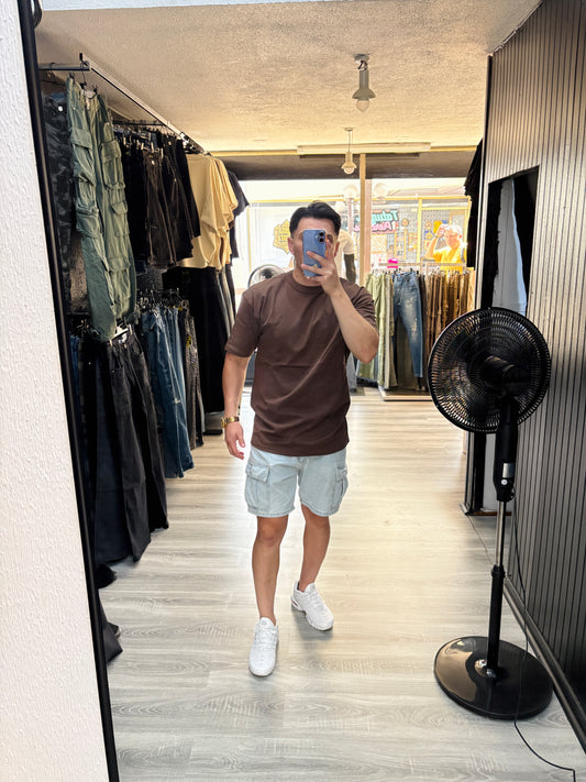 Polera Coffe Loose Fit 100% algodón de 280gr