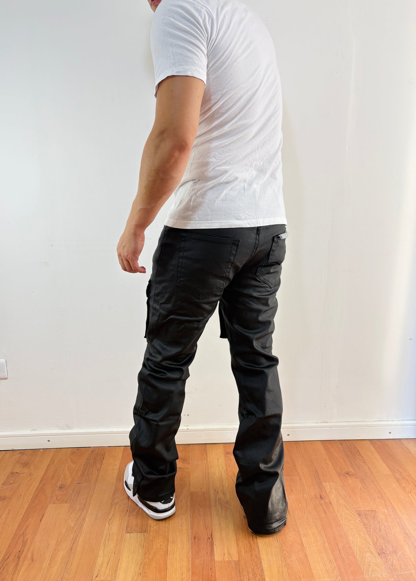 aaJeans Cuerina Black (FLARE)