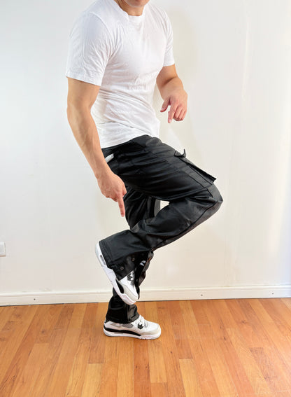 aaJeans Cuerina Black (FLARE)