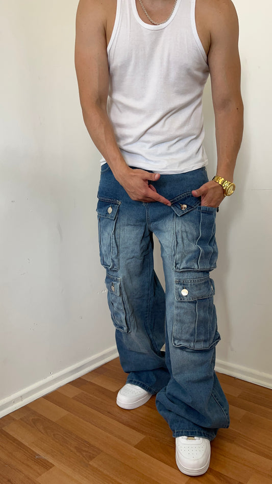 Jeans Cargo Sevilla (Baggy Fit)
