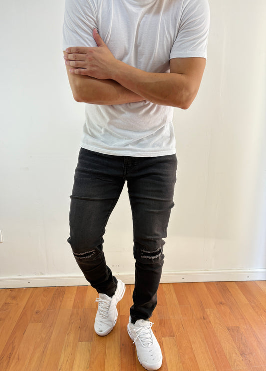 aaJeans Skinny Black Ice (elasticado)