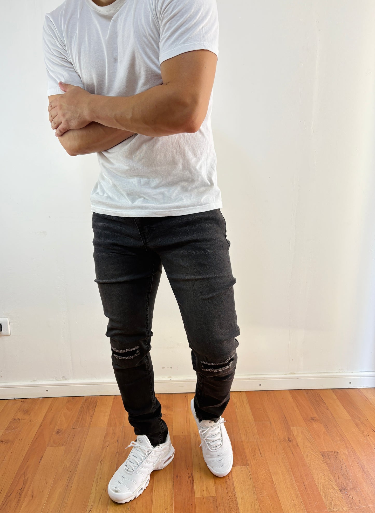 aaJeans Skinny Black Ice (elasticado)