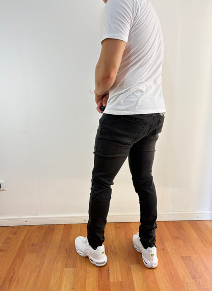 aaJeans Skinny Black Ice (elasticado)