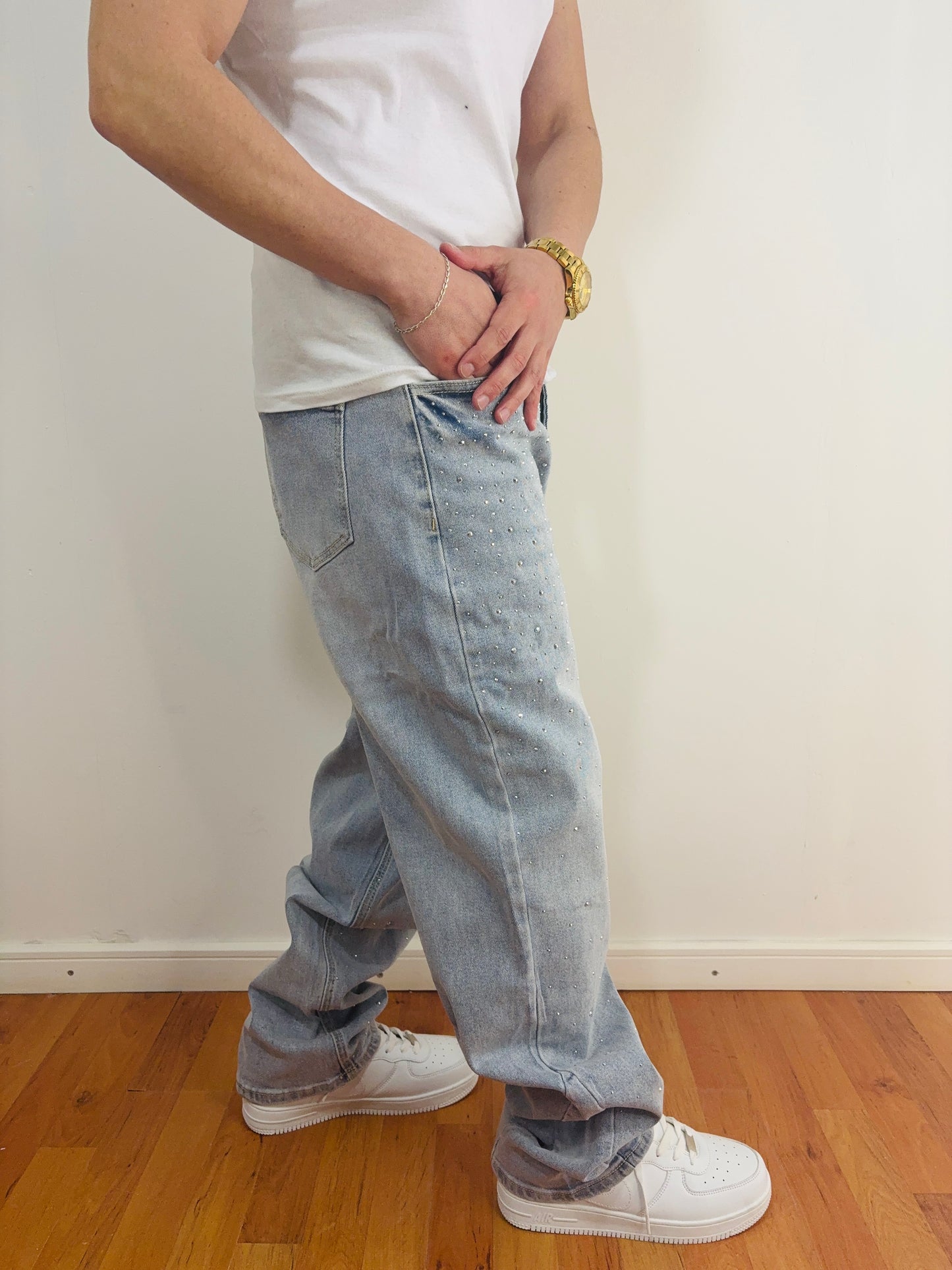 Jeans Diamond Gray (Loose Fit)