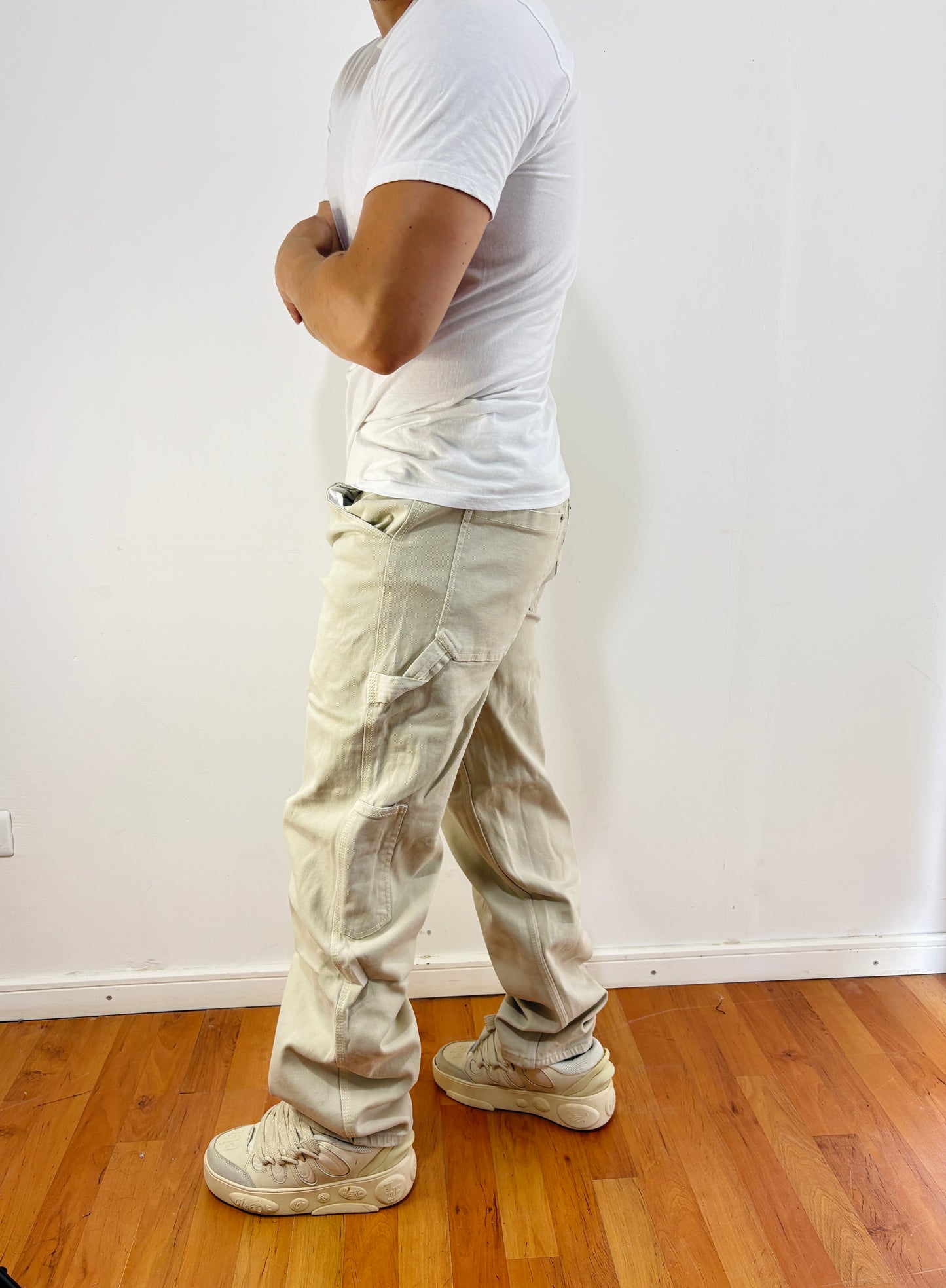 aaJeans MOM Beige (Elasticado)