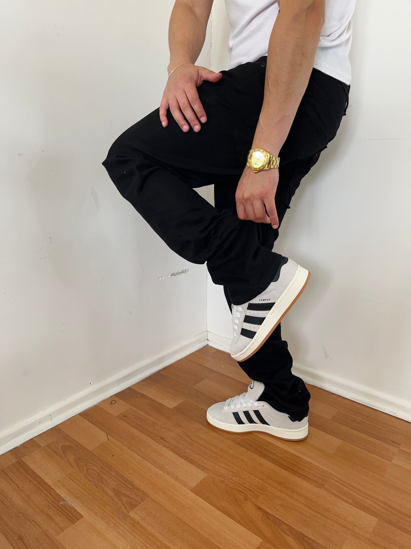 Jeans Mom Black (Fit recto elasticado)
