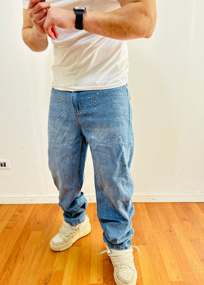 Jeans Pedreria Blue