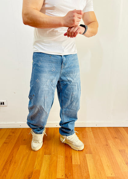 Jeans Pedreria Blue